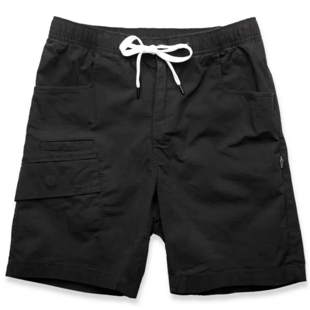 BYLT BASICS Bylt Shorts in Black Cargo Casual - Men's Size M - Picture 2 of 15